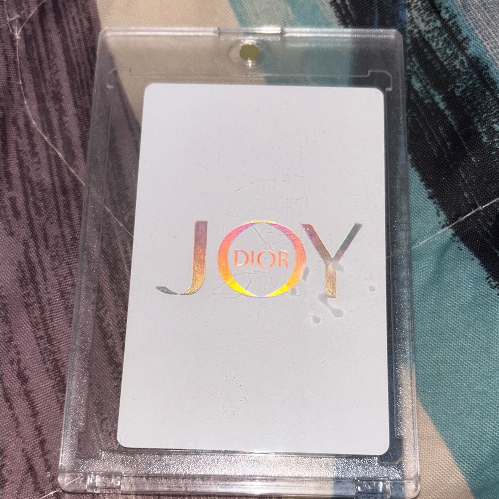 Dior LE playing card
